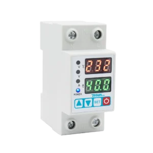 Protector de Voltaje Digital Inteligente para Riel DIN